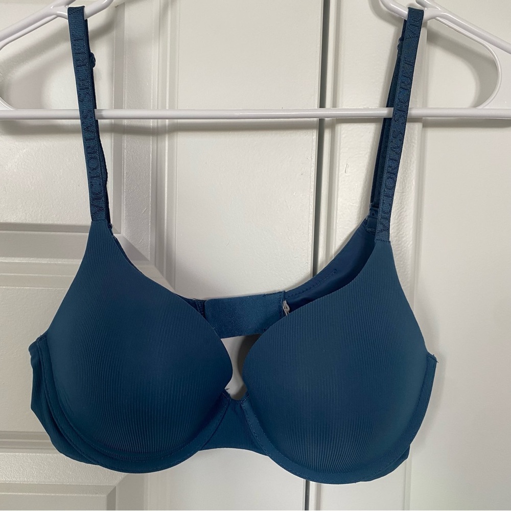 Victoria's Secret Teal Push-Up Perfect Shape Bra